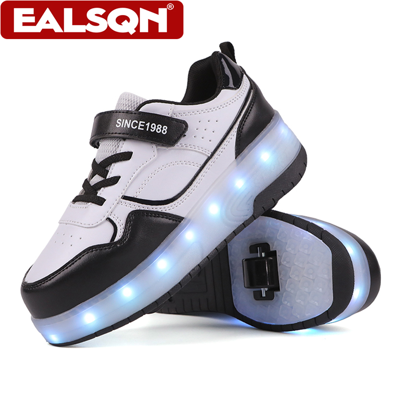 Men'S Shoes - Nuovi Pattini a Rotelle LED per