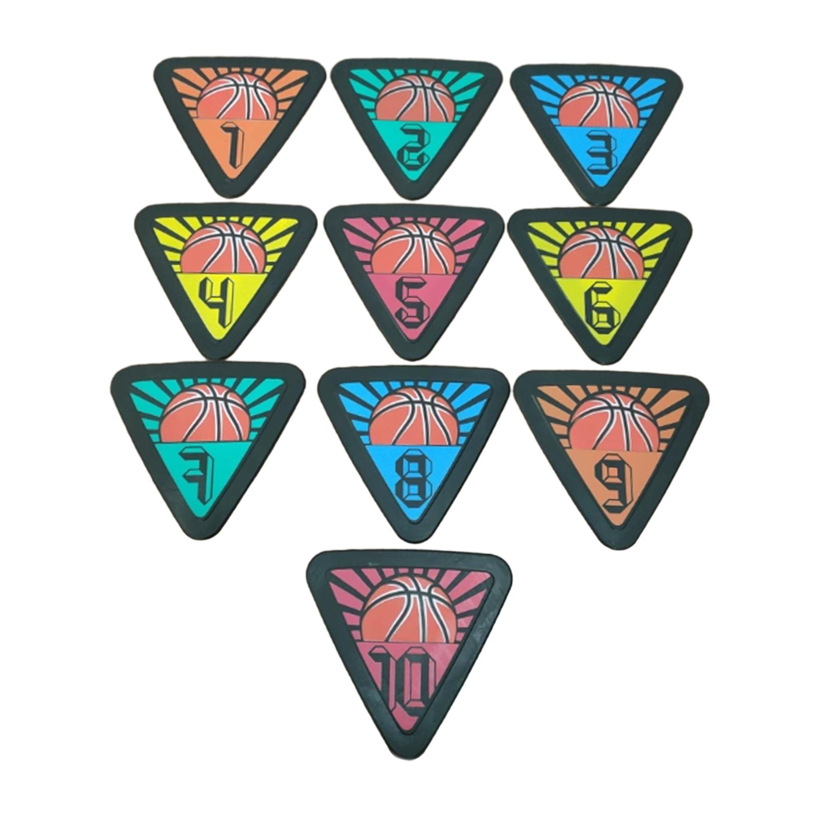 10x Tappetini Numerati per Pav - Shock Absorbing Gym Trainers recensione e prezzo